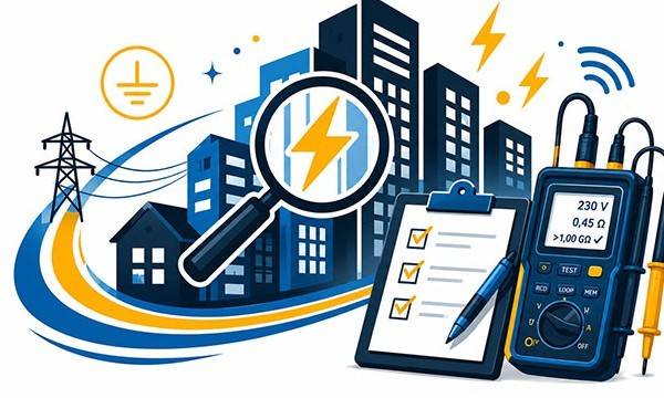 Pomiary elektryczne dla hal i magazynów Dobrzyca
